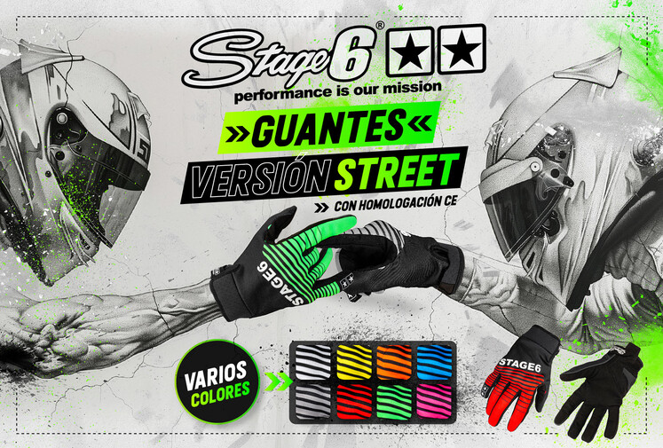 Guantes Moto, Guantes Stage6, Guantes Scooter