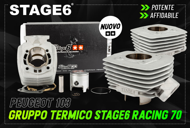 Stage6 Cylinderkit 70cc Peugeot 103