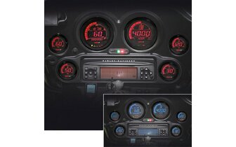 Dashboard 6 instruments Koso HD-02 Harley Davidson