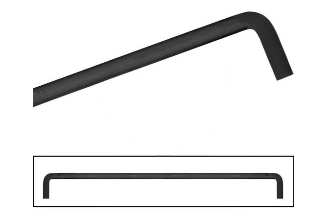 Kühlwasserschlauch mit Doppelbogen 90 Grad 23x16mm ca. 1200mm schwarz