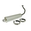 Exhaust aluminium GY6 125/150cc