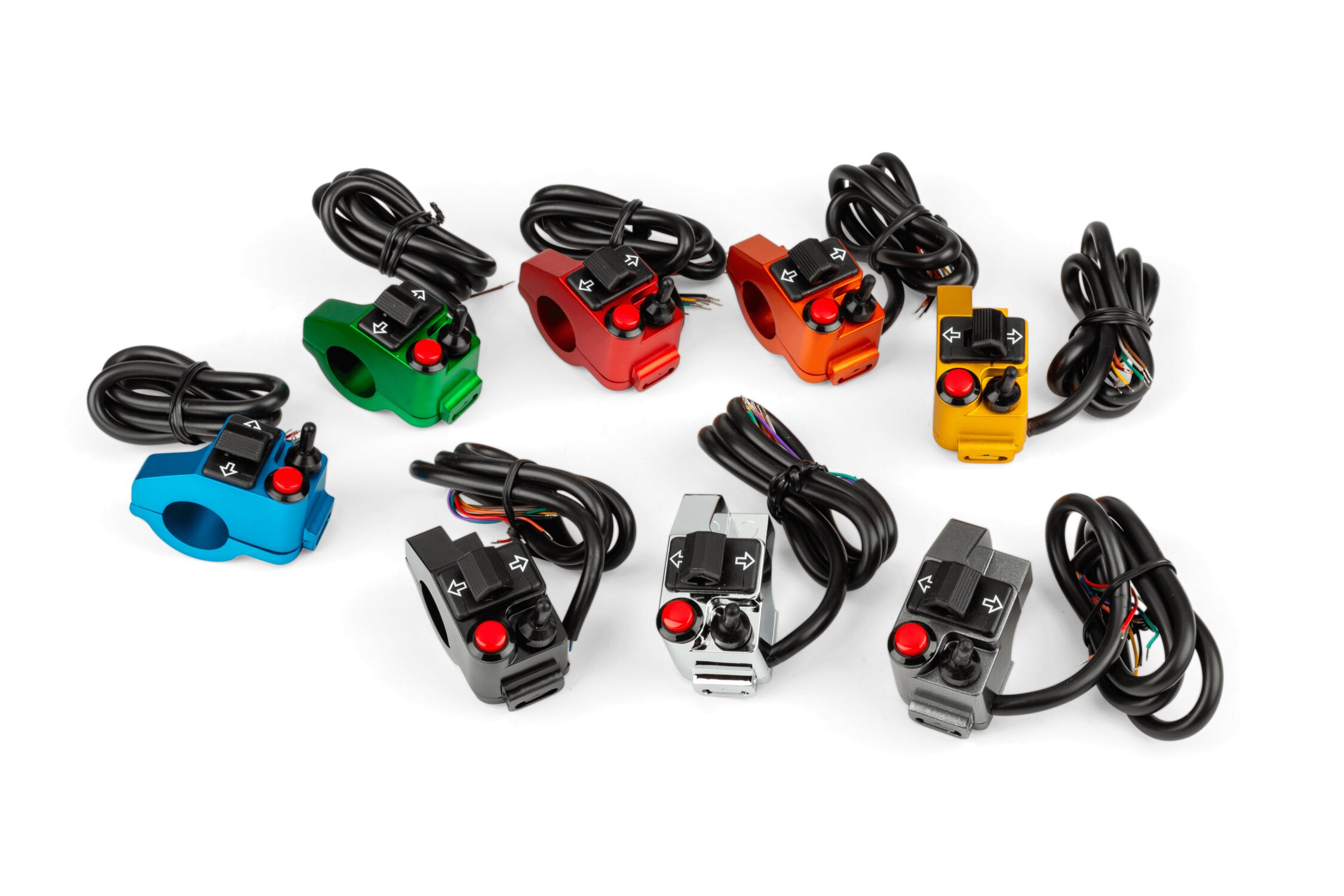 Commodo gauche universel Stage6 SSP chromé | MAXISCOOT