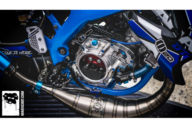 Kickstart Lever STR8 Lighty AM6 black