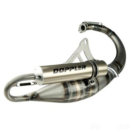 Exhaust Doppler RR7 Piaggio Zip Alu