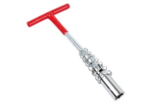 Z&uuml;ndkerzenschl&uuml;ssel mit Gelenk 16 mm