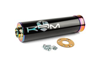 Endschalld&auml;mpfer KRM 50 - 70 Schwarz / Neochrome / Hologramm