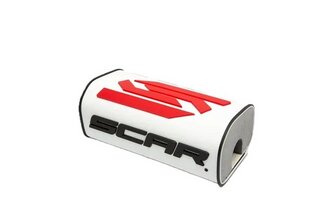 Mousse de guidon Scar sans barre O2 blanc