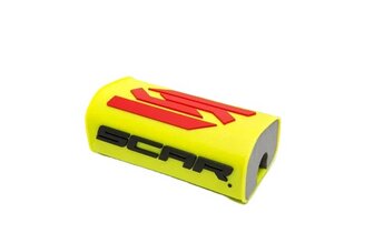 Handlebar Pad w/o cross bar Scar O2 neon yellow
