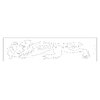 Sticker Malossi "Lion" white