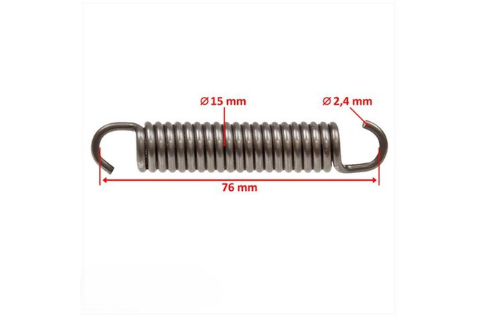Feder Hauptständer 76x2,5mm Piaggio 50cc