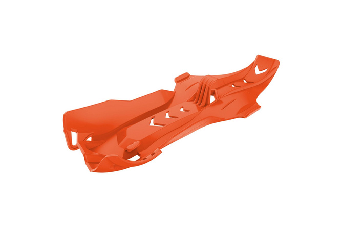 Skid Plate Polisport Fortress PHD with linkage guards orange Husqvarna TC 250 / TE 300