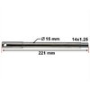 Front Wheel Axle Rieju RR / Spike 221x15x1,25
