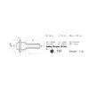 Tornillo Adaptador Disco de Freno M8