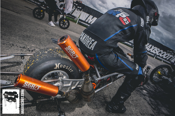 Marmitta Stage6 R/T FL 100cc Drag Race Arancio