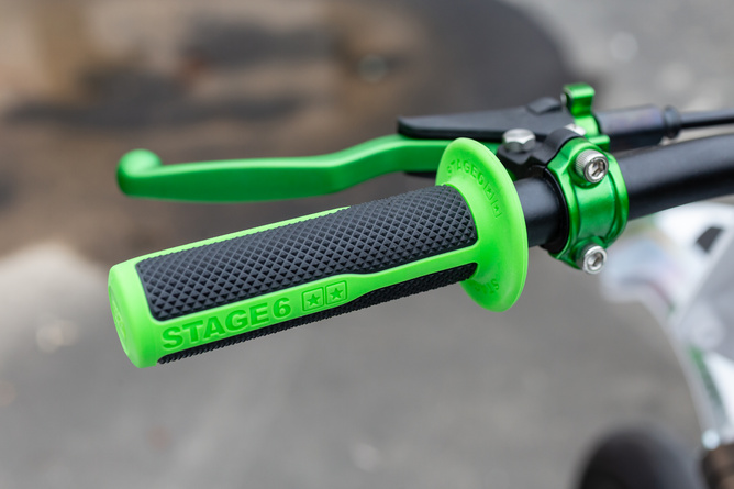 Manopole Stage6 Ultimate Grips nero / verde