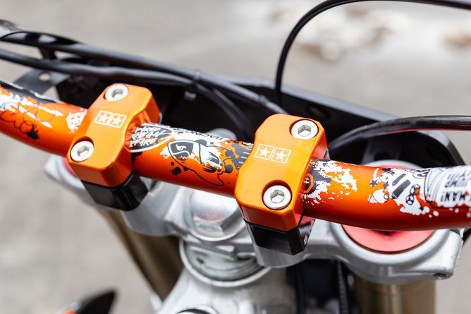 Handlebar Clamps / Brackets Stage6 28,6mm orange