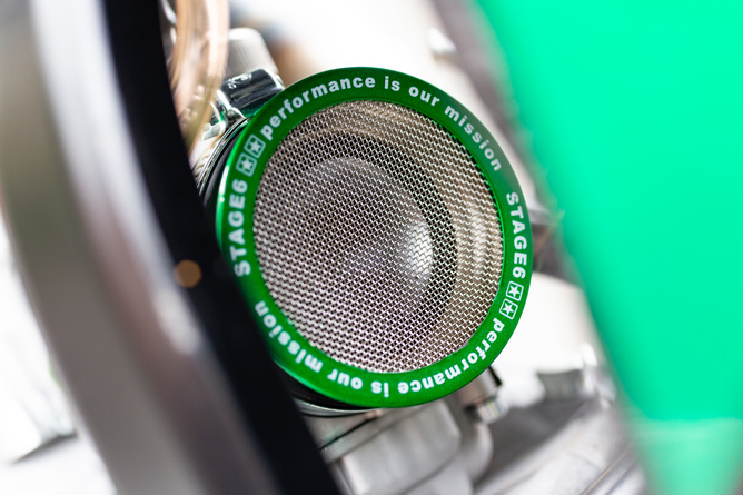 Bellmouth with grille 50/60mm Stage6 Green