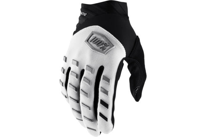 Motocross Handschuhe 100% Airmatic weiß