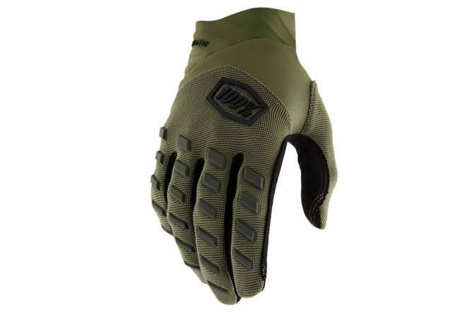 MX Gloves 100% Airmatic army green