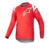 Camiseta MX Alpinestars Infantil Racer Narin Rojo/Blanco
