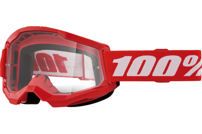 Gafas de Motocross Infantil 100% Strata 2 Rojo