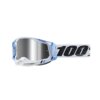 Maschera cross 100% Racecraft 2 MIXOS lente Flash specchio