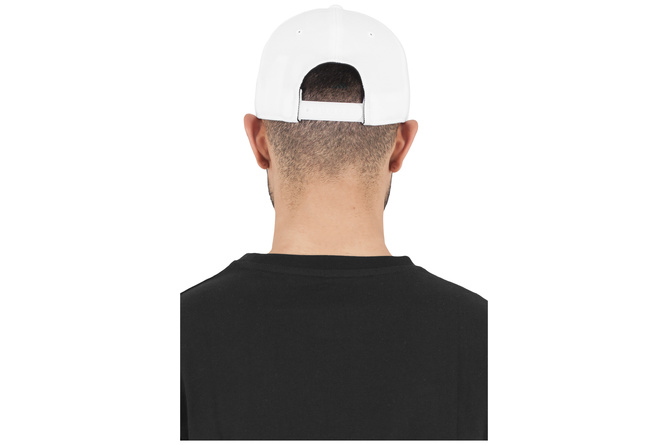 Snapback Cap Fitted 110 Flexfit weiß