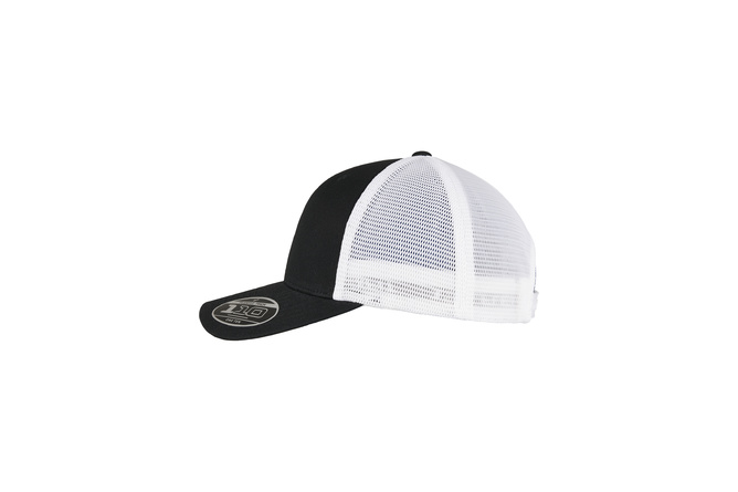 Baseball Cap Mesh 2-Tone 110 Flexfit black/white