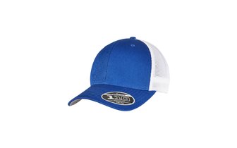 Baseball Cap Mesh 2-Tone 110 Flexfit blau/weiß 