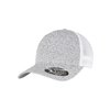 Baseball Cap Mesh 2-Tone 110 Flexfit melange silver/white