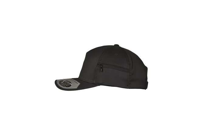 Baseball Cap 110 Flexfit Pocket schwarz