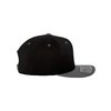 Snapback Cap Fitted 110 Flexfit black/grey