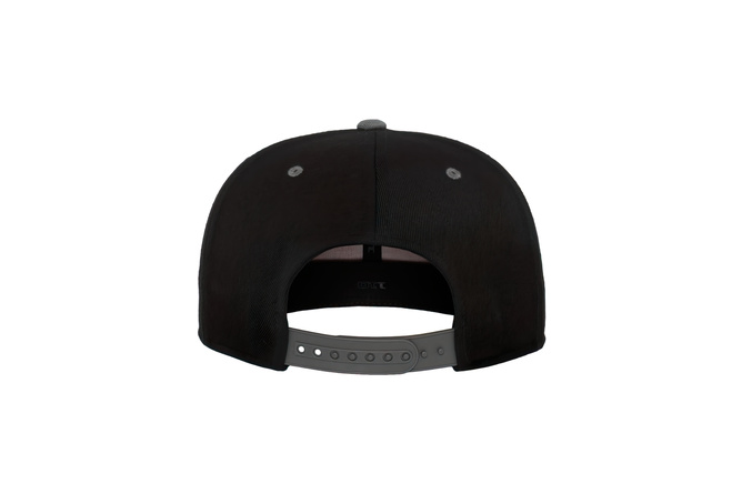 Snapback Cap Fitted 110 Flexfit black/grey