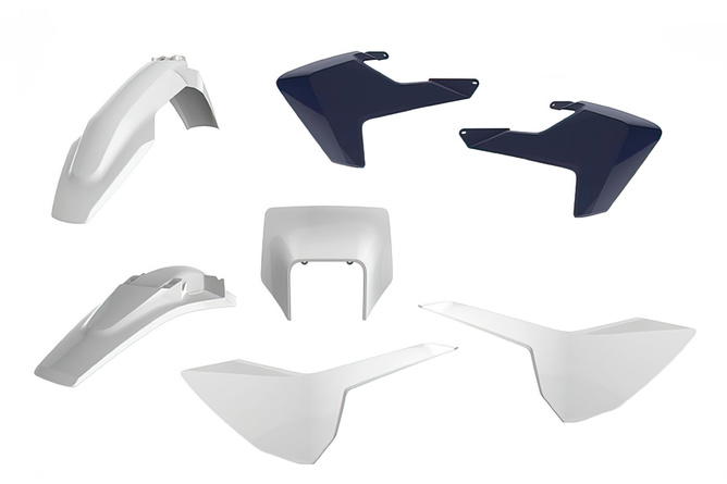Kit plastica Polisport Enduro bianco nero Husqvarna FE / TE 2017-2019