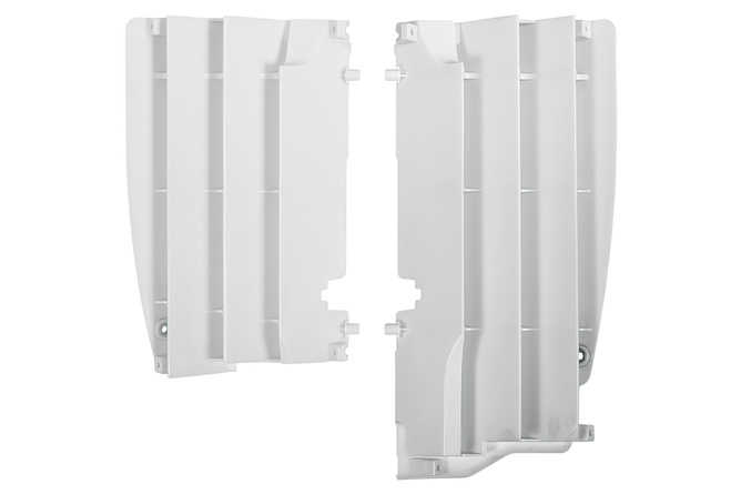 Radiator Covers Polisport white Suzuki RM-Z 450