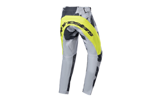 Pantaloni MX Alpinestars Kids Racer Tactical camouflage/giallo fluo