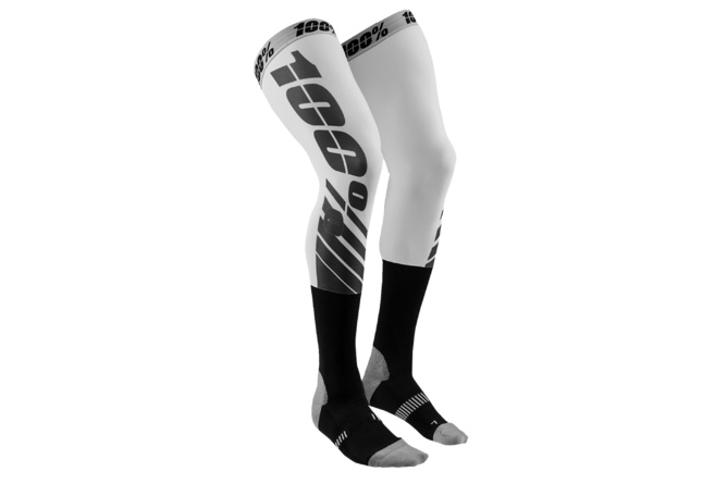 MX Socks 100% Rev MX FLASH for knee braces grey