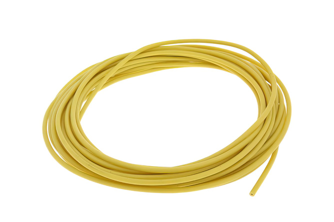Câble électrique 0,5mm² / 5m jaune 