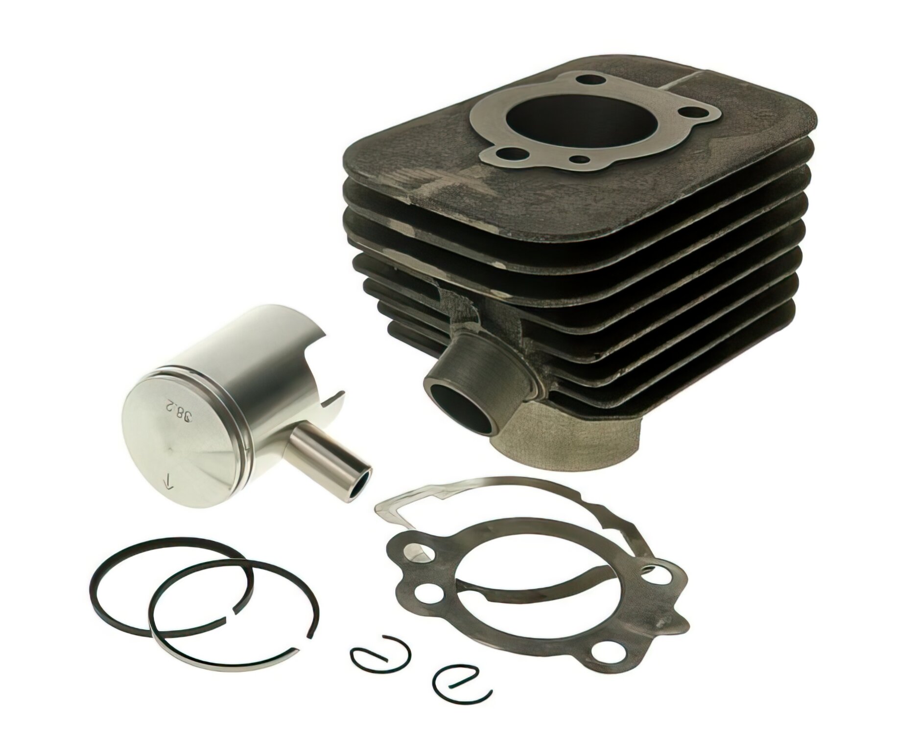 Cylinder Kit 50cc 12mm Pin Piaggio / Vespa Ciao SI | MAXISCOOT