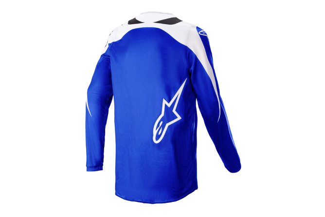 Camiseta MX Alpinestars Fluid Narin Azul/Blanco