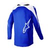 Camiseta MX Alpinestars Fluid Narin Azul/Blanco