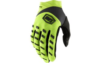 Motocross Handschuhe 100% Airmatic neon gelb/schwarz 
