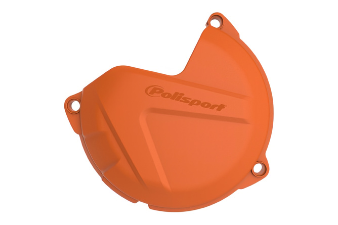 Protection de carter d'embrayage Polisport orange KTM / Husqvarna 450 dès 2016