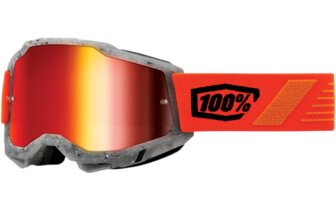 MX Goggles 100% Accuri 2 SCHRUTE red mirror