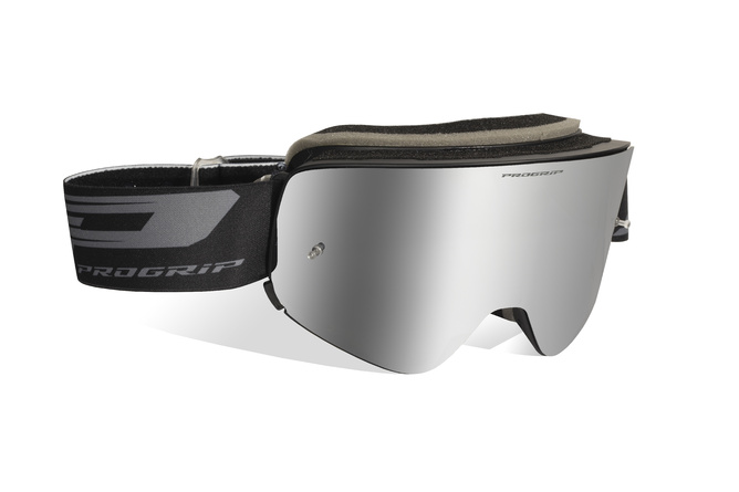 MX Goggles ProGrip 3205 magnetic black / silver