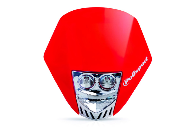 Headlight Polisport HMX LED red