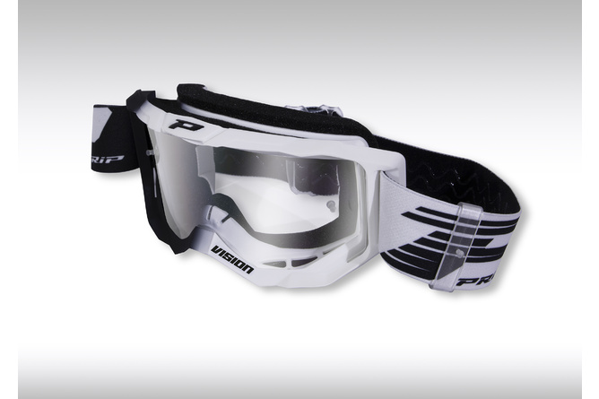 MX Goggles ProGrip 3300 white / black