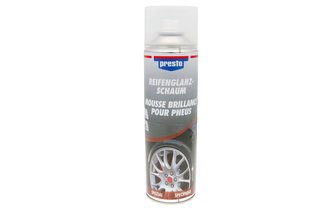 Espuma p. Brillo de Neumáticos Spray Presto 500ml (Aerosol)