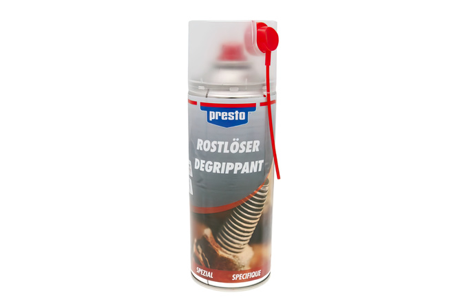 fast release anti rust spray Presto