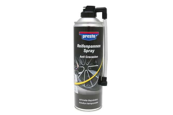 Tire repair spray Presto